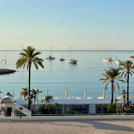 Le Garavan-Vue Mer-Plage-Clim-Terrasse マントン エクステリア 写真